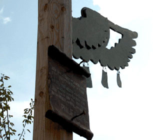 wings sculpture